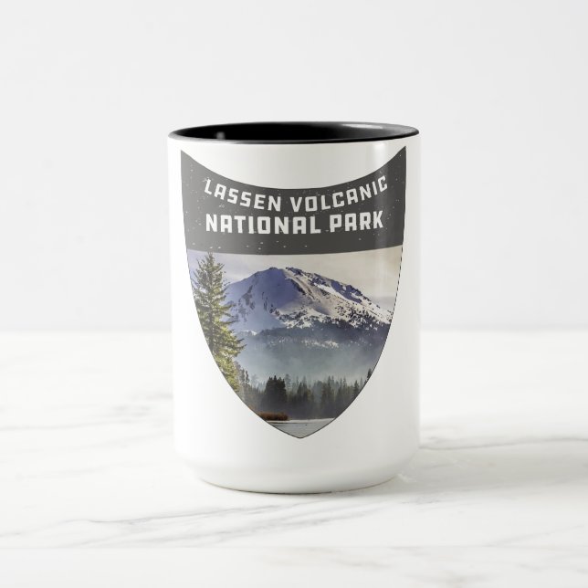 Taza Parque nacional volcánico de Lassen, California (Centro)