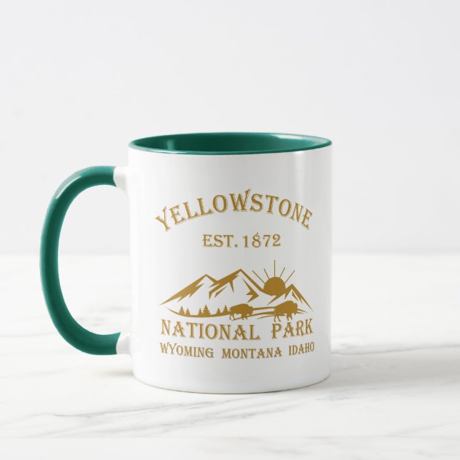 Taza Parque nacional Yellowstone (Izquierda)