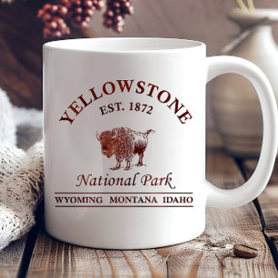 Taza Parque Nacional Yellowstone Vintage