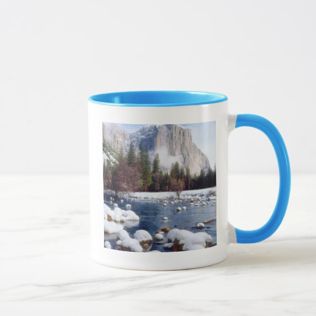 Taza Parque Nacional Yosemite en invierno (Derecha)