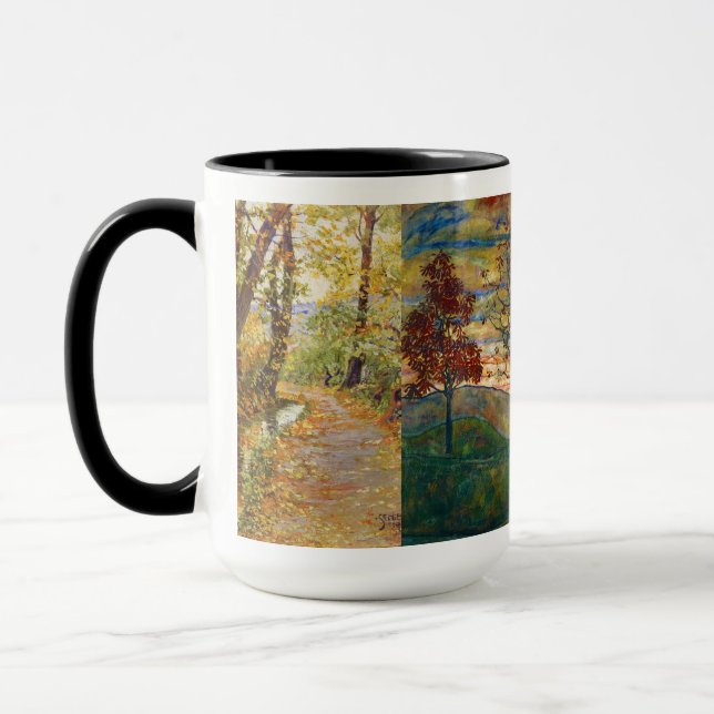 Taza Parque natural del árbol de cuatro árboles Egon Sc (Izquierda)