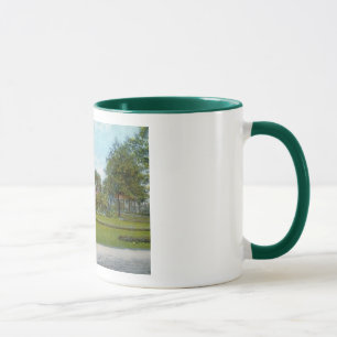 Taza Parque olímpico de diversiones Newark NJ Vintage