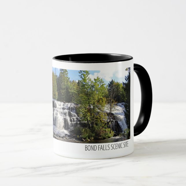 Taza Parques de Michigan centenarios - Cataratas de bon (Anverso derecho)