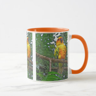 TAZA "PARROT" CAFFEE MUG