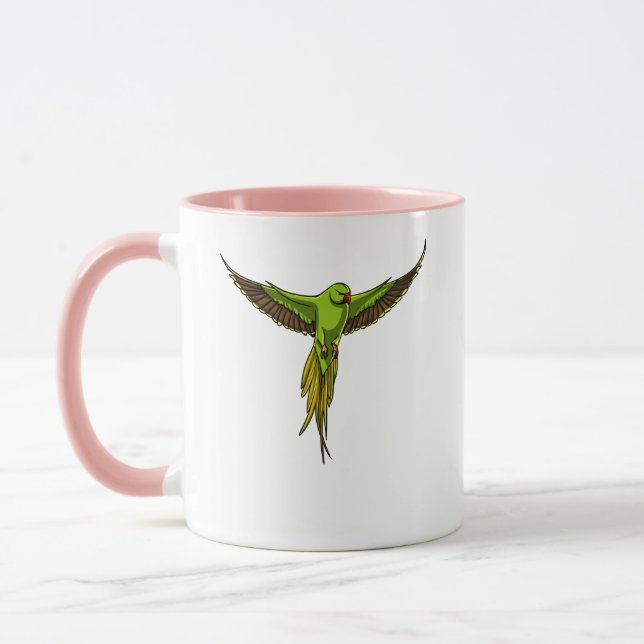 Taza Parrot Parakeet Bird (Izquierda)