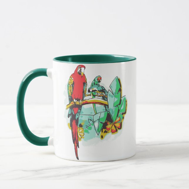 Taza Parrot Trio (Izquierda)