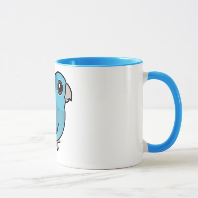 Taza Parrotlet pacífico azul (Derecha)