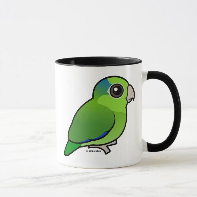 Taza Parrotlet pacífico verde (Derecha)