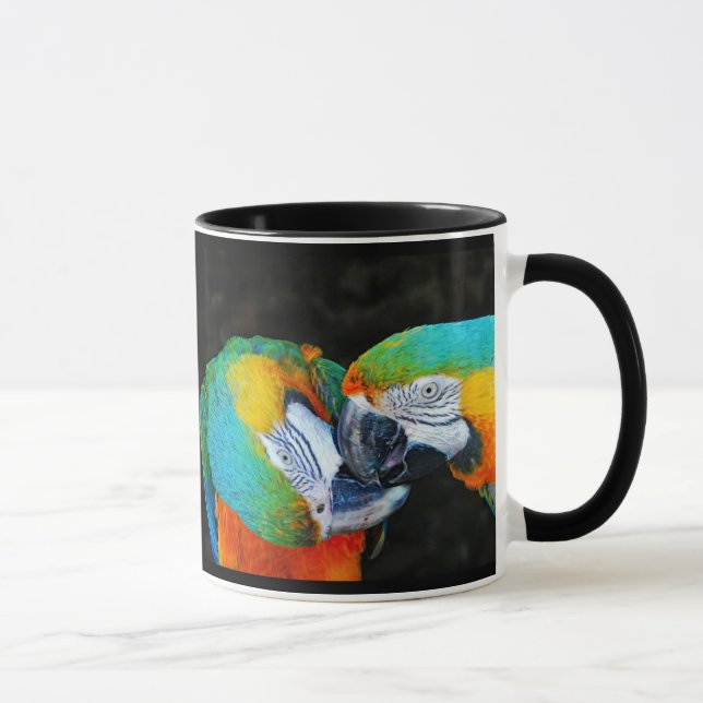 Taza Parrots - Mejores amigos (Derecha)