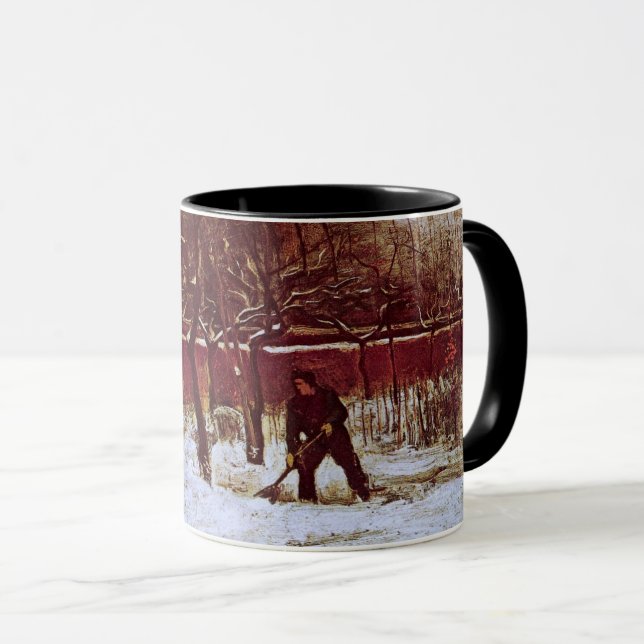 Taza Parsonage Garden de Nuenen de Vincent van Gogh (Anverso derecho)
