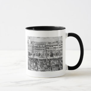 Taza Parte de la procesión de la coronación