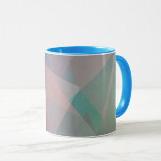 Taza Partículas voladoras abstractas | Formas geométric