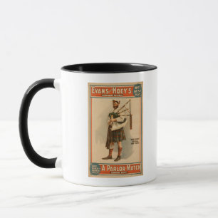 Taza Partido de salón "Old Hoss" escocés Bagpiper