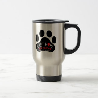 Taza pasada del viaje del rescate de la esperanza