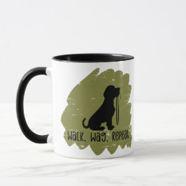 Taza Paseador de Perros Divertido 