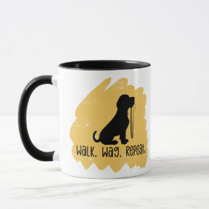 Taza Paseador de Perros Divertido 
