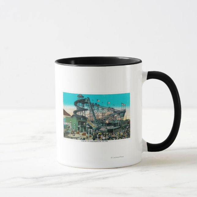 Taza Paseo de diversiones en el Pike, Long Beach (Derecha)
