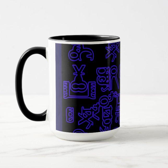 Taza Paseos Asémicos I (Izquierda)