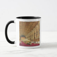 Pasillo de San Jorge, castillo de Windsor, 1838
