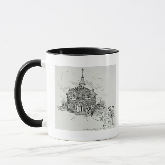 Taza Pasillo Philadelphia del carpintero (Izquierda)