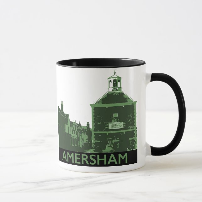 Taza Pasillo viejo del mercado de la ciudad de Amersham (Derecha)