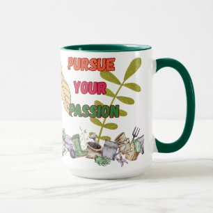 Taza Pasión de jardinería