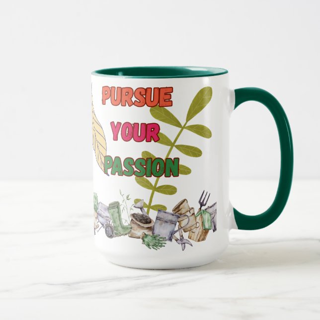 Taza Pasión de jardinería (Derecha)