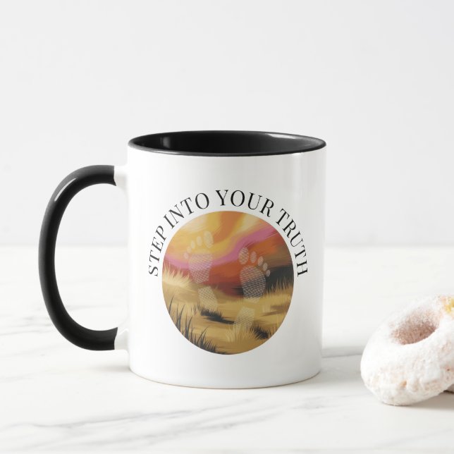 Taza Pasos (Con donut)
