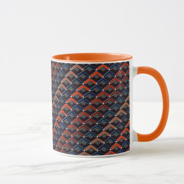 Taza Pasos en zig-zag coloridos de Karo (Derecha)