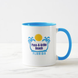 Taza Pass-A-Grille Beach Florida Coffee Mug