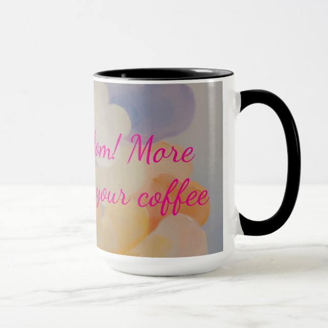 Taza Pastel Abstracto (Derecha)