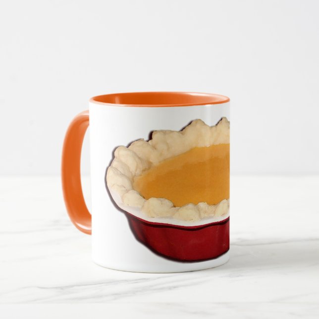 Taza Pastel de Calabaza para las Fiestas (Anverso izquierdo)