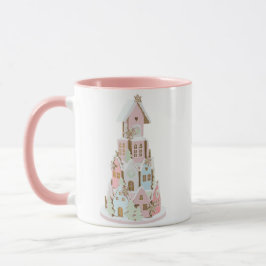 Taza Pastel de castillo de azúcar Pastel Gingerbread