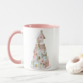 Taza Pastel de castillo de azúcar Pastel Gingerbread