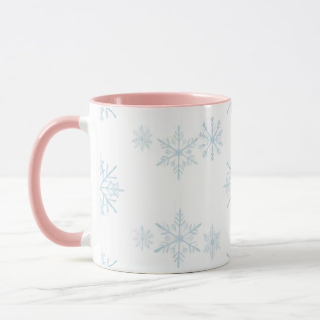 Taza Pastel en la Nieve (Izquierda)
