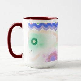Taza Pastel Galaxies Impressionist Art Mug