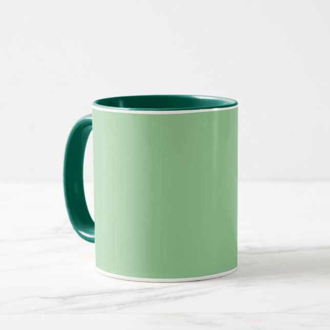 Taza Pastel Verde (Anverso izquierdo)