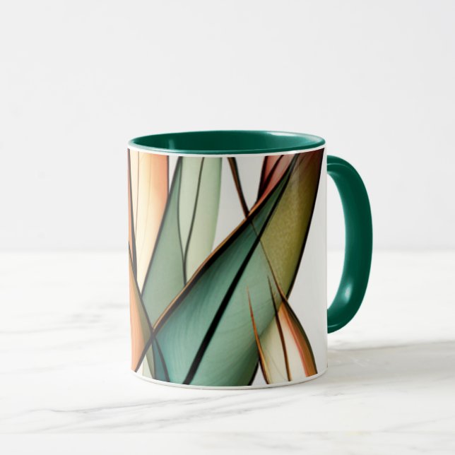 Taza Pasto de vidrio emplomado (Anverso derecho)