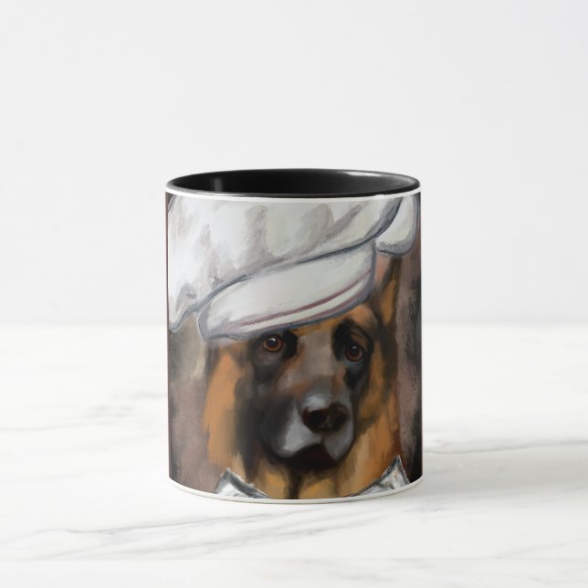 TAZA PASTOR ALEMÁN  (Centro)