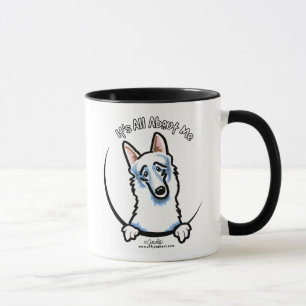 Taza Pastor alemán blanco IAAM