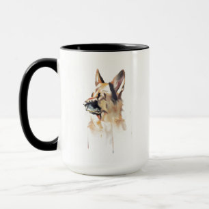 Taza Pastor Alemán, Taza de café para Mamá Perro