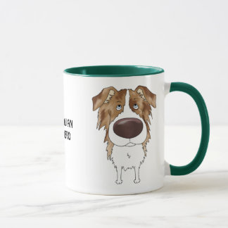 Taza Pastor grande del australiano de la nariz