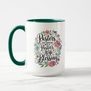 Taza ✝️ Pastores Mujer Apreciación Regalo Bendición Per