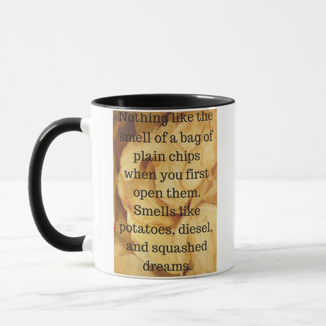 Taza Patata frita divertida (Izquierda)