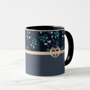Taza Patchwork, Retro