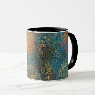 Taza Pátina de cobre verde