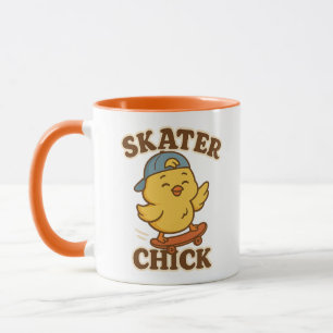 Taza Patinador de esquí - Tee de estilo callejero