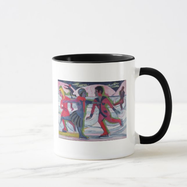 Taza Patinadores de hielo (Derecha)