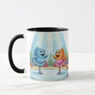 Taza Patinaje Artístico en el Mar Profundo: Bailarina d