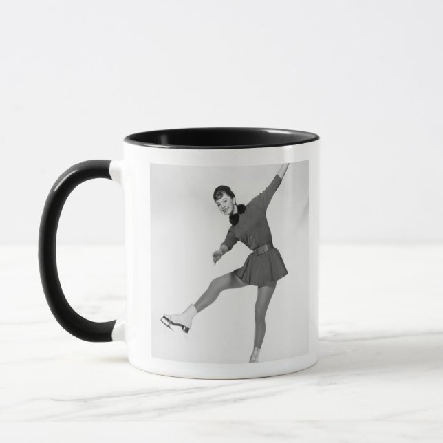 Taza Patinaje artístico la mujer (Izquierda)